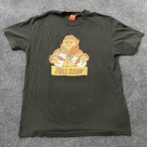 Full Send Shirt Mens XL Black Bigfoot Happy Dad Beer Funny Graphic Party Tee